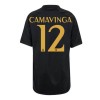 Maillot de Supporter Real Madrid Camavinga 12 Troisième 2023-24 Pour Enfant